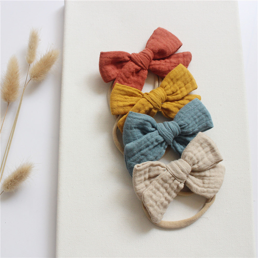 Butterfly Tie Headband Set - Little Giggles Galore