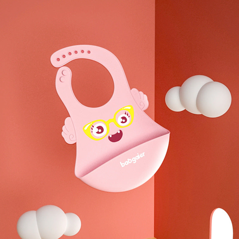 Cute Monster Silicon Bibs - Little Giggles Galore