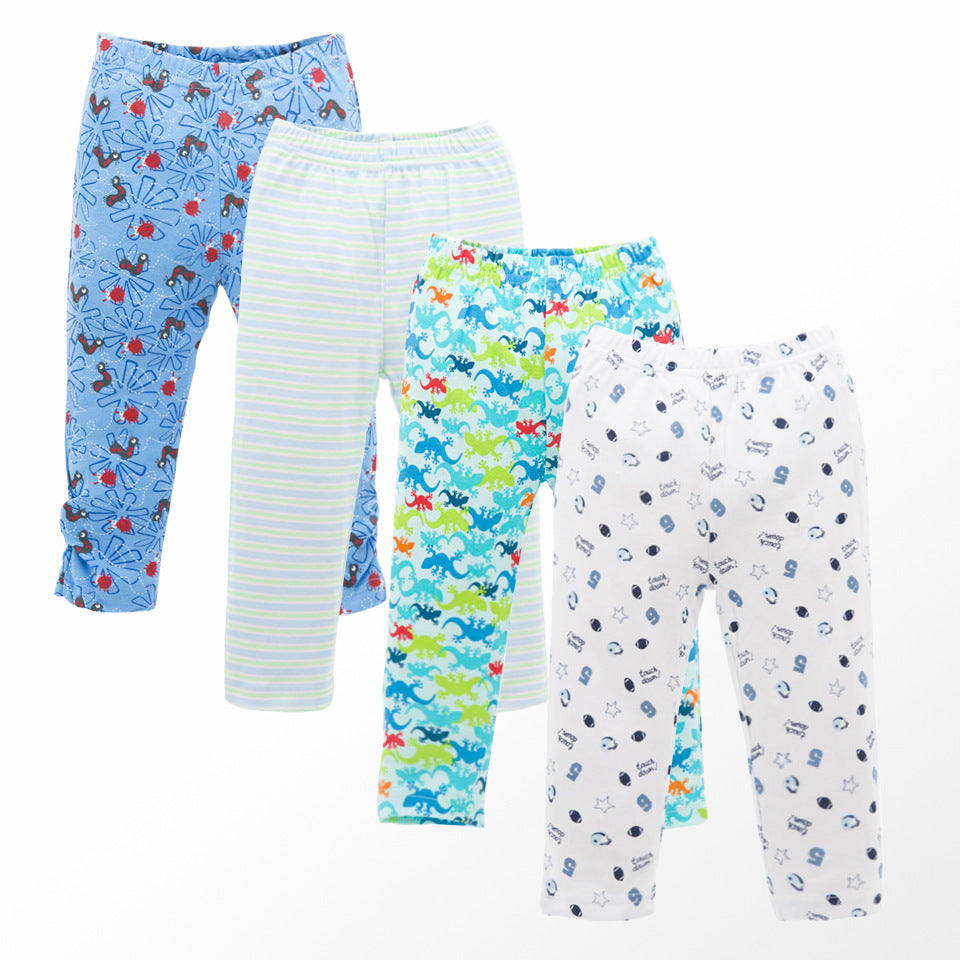 Spring Baby Leggings 4 Piece - Little Giggles Galore