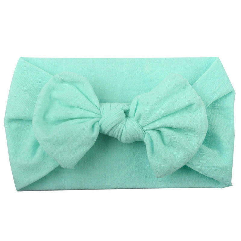 Nylon Bow Headband - Little Giggles Galore