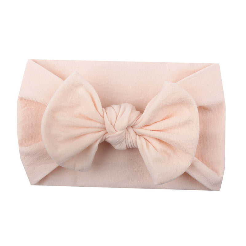 Nylon Bow Headband - Little Giggles Galore