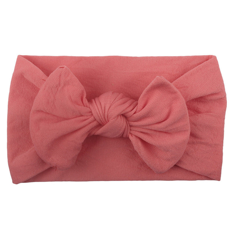 Nylon Bow Headband - Little Giggles Galore