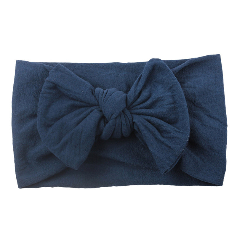 Nylon Bow Headband - Little Giggles Galore