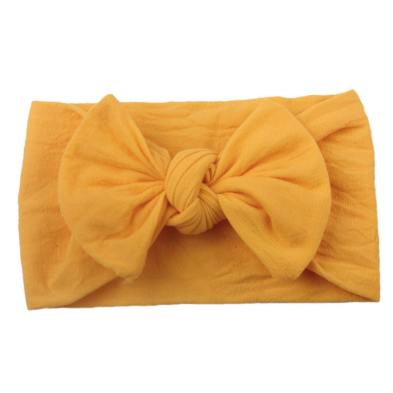 Nylon Bow Headband - Little Giggles Galore