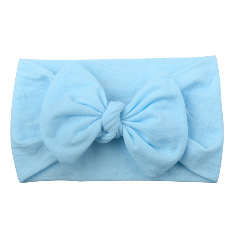 Nylon Bow Headband - Little Giggles Galore