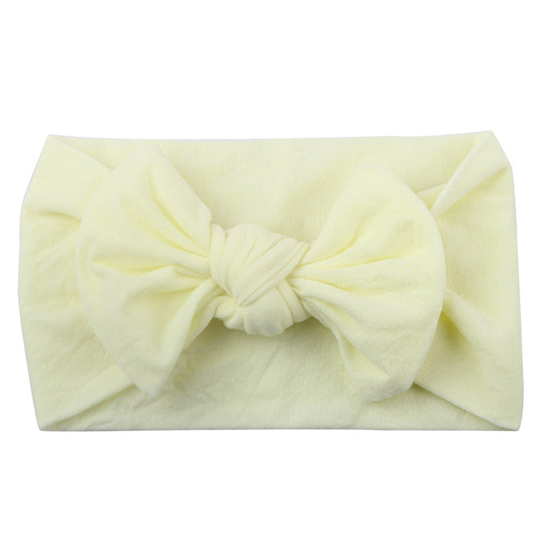 Nylon Bow Headband - Little Giggles Galore