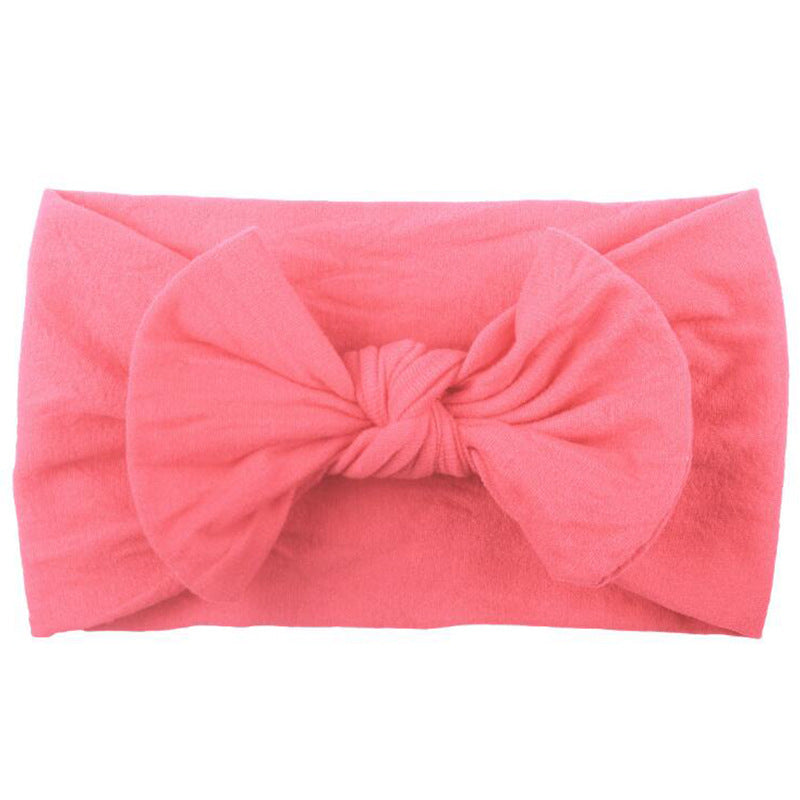Nylon Bow Headband - Little Giggles Galore