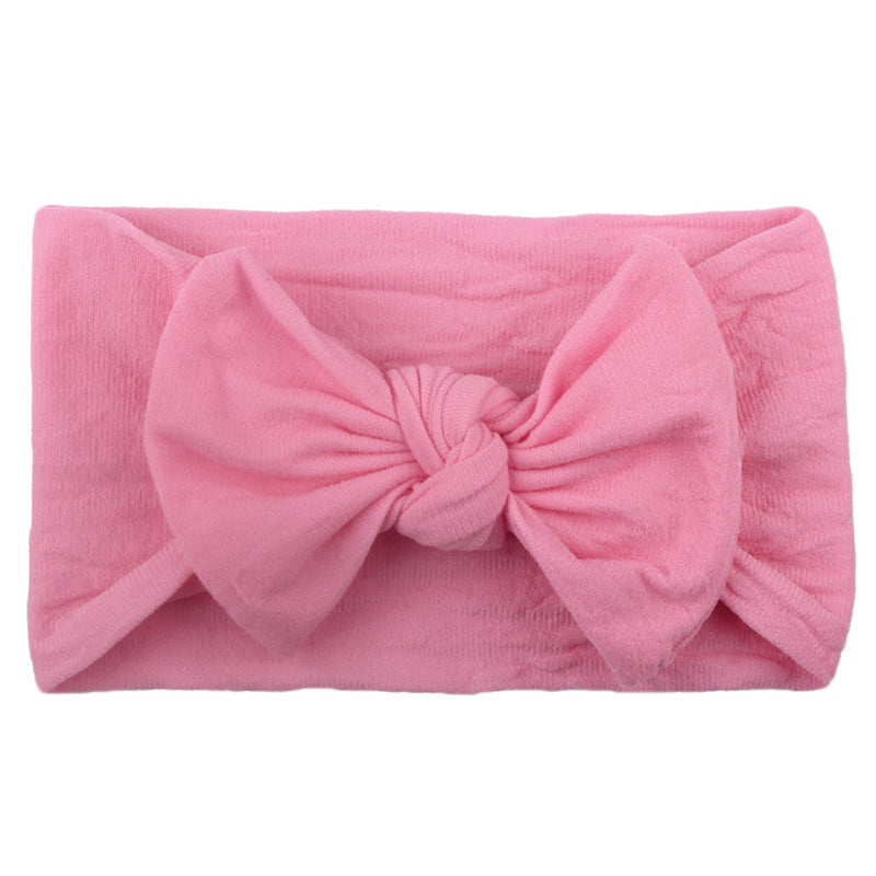 Nylon Bow Headband - Little Giggles Galore