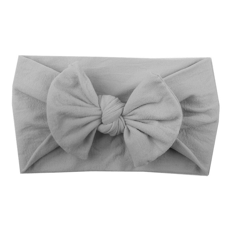 Nylon Bow Headband - Little Giggles Galore