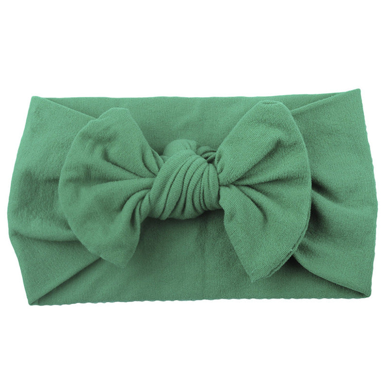 Nylon Bow Headband - Little Giggles Galore