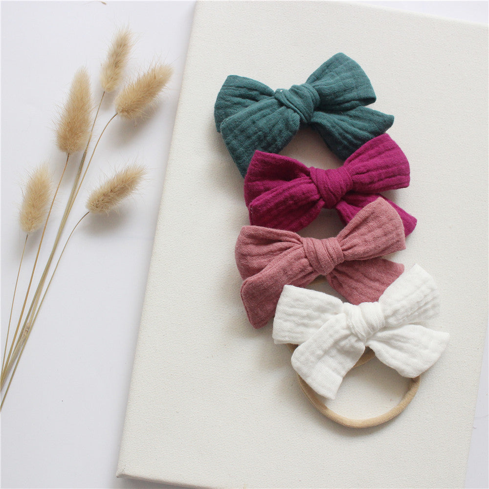 Butterfly Tie Headband Set - Little Giggles Galore