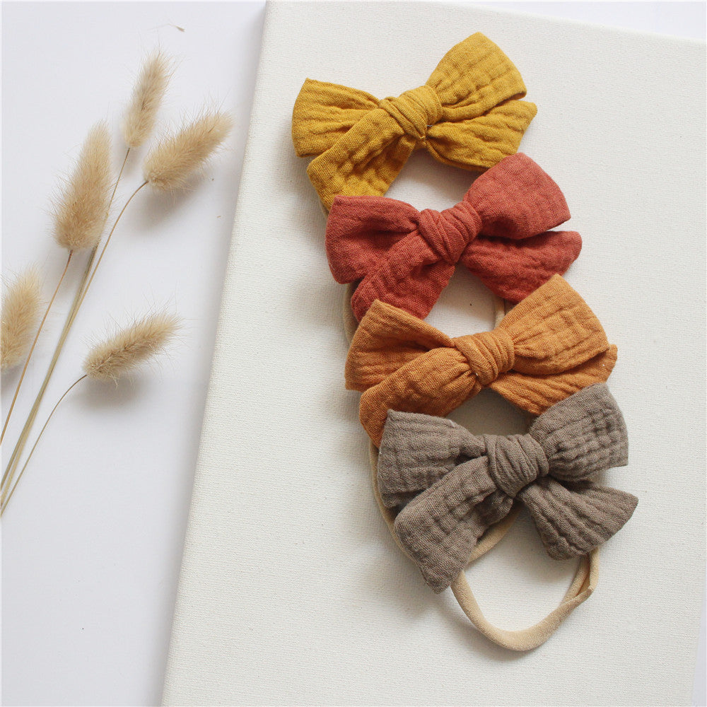 Butterfly Tie Headband Set - Little Giggles Galore