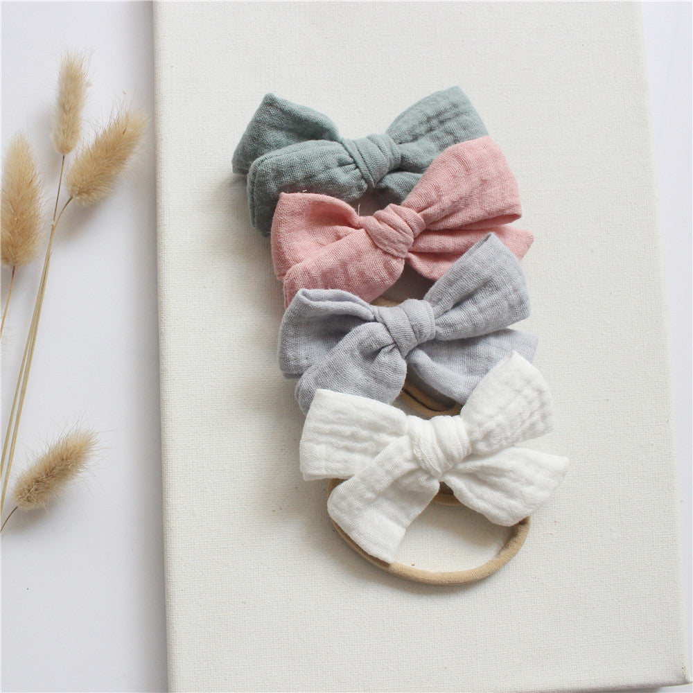 Butterfly Tie Headband Set - Little Giggles Galore