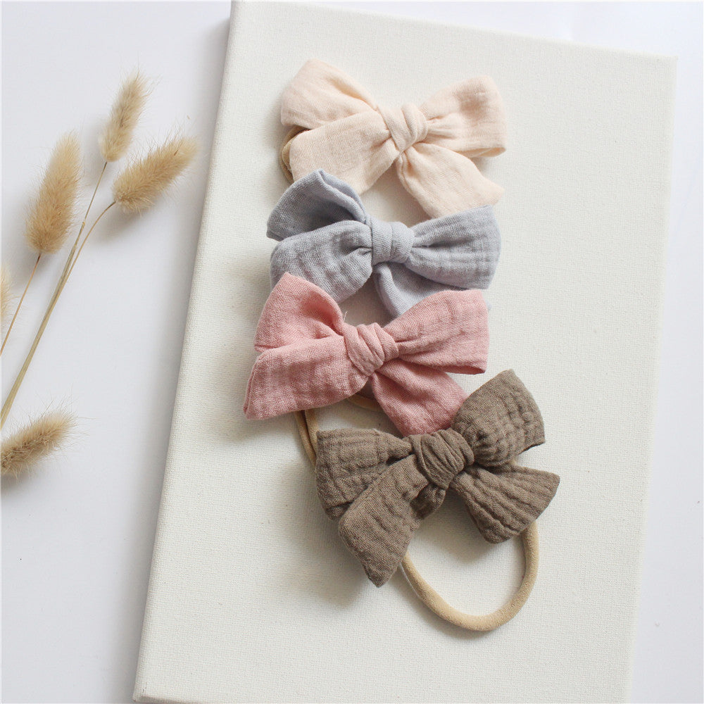 Butterfly Tie Headband Set - Little Giggles Galore