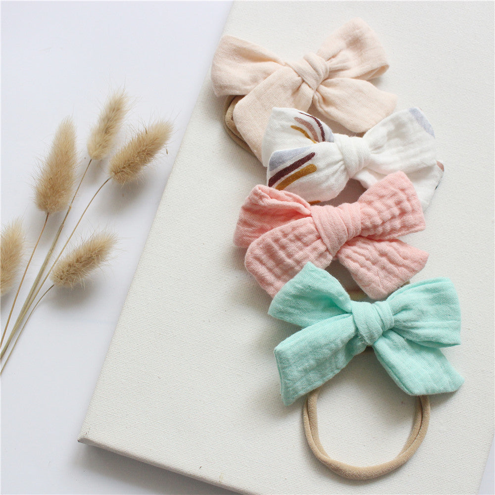Butterfly Tie Headband Set - Little Giggles Galore