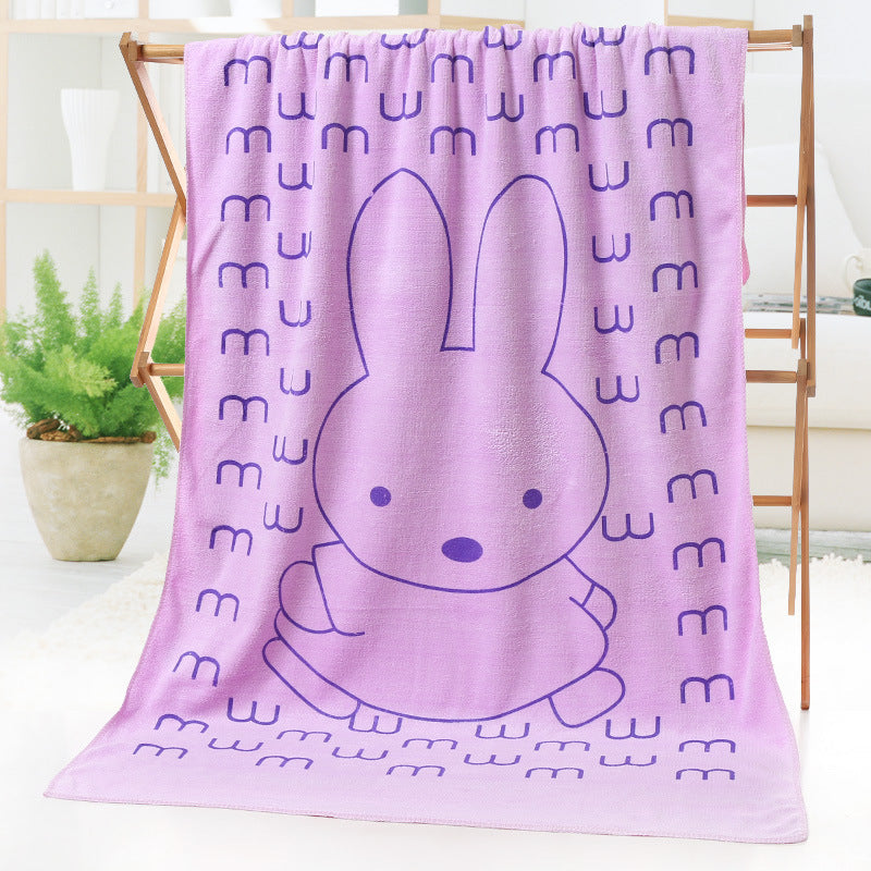 Big Rabbit Beach Towel - Little Giggles Galore