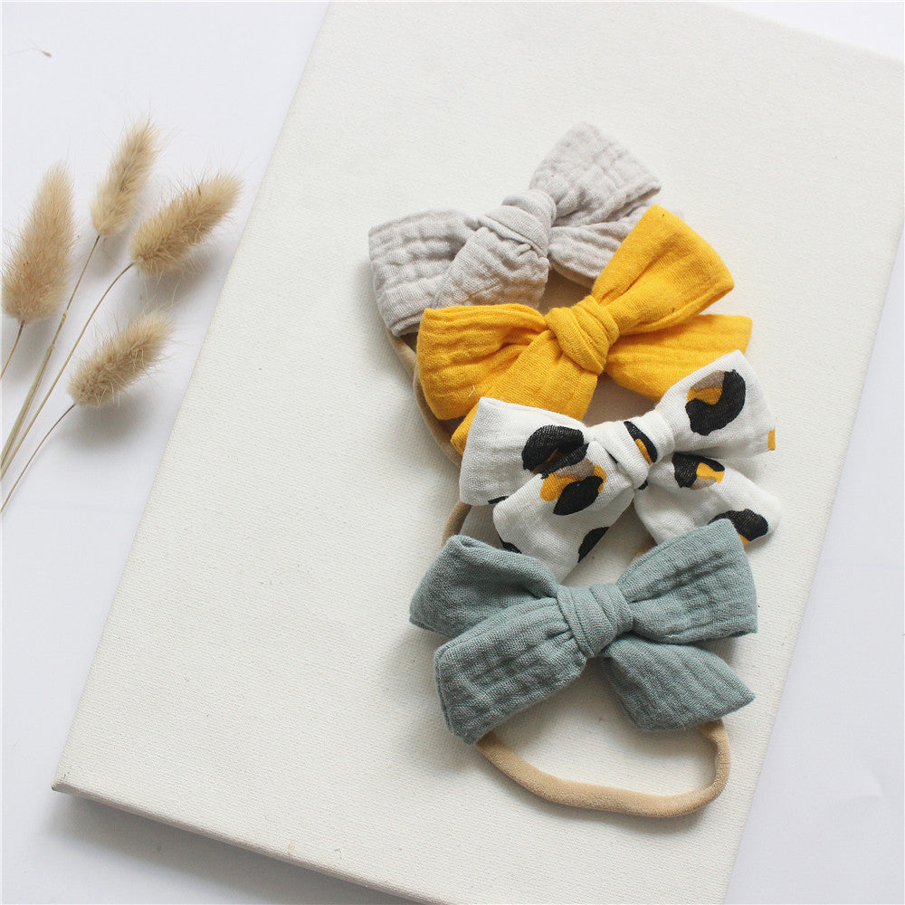 Butterfly Tie Headband Set - Little Giggles Galore