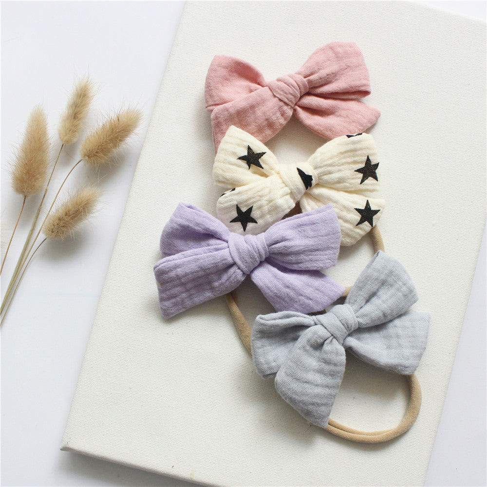 Butterfly Tie Headband Set - Little Giggles Galore