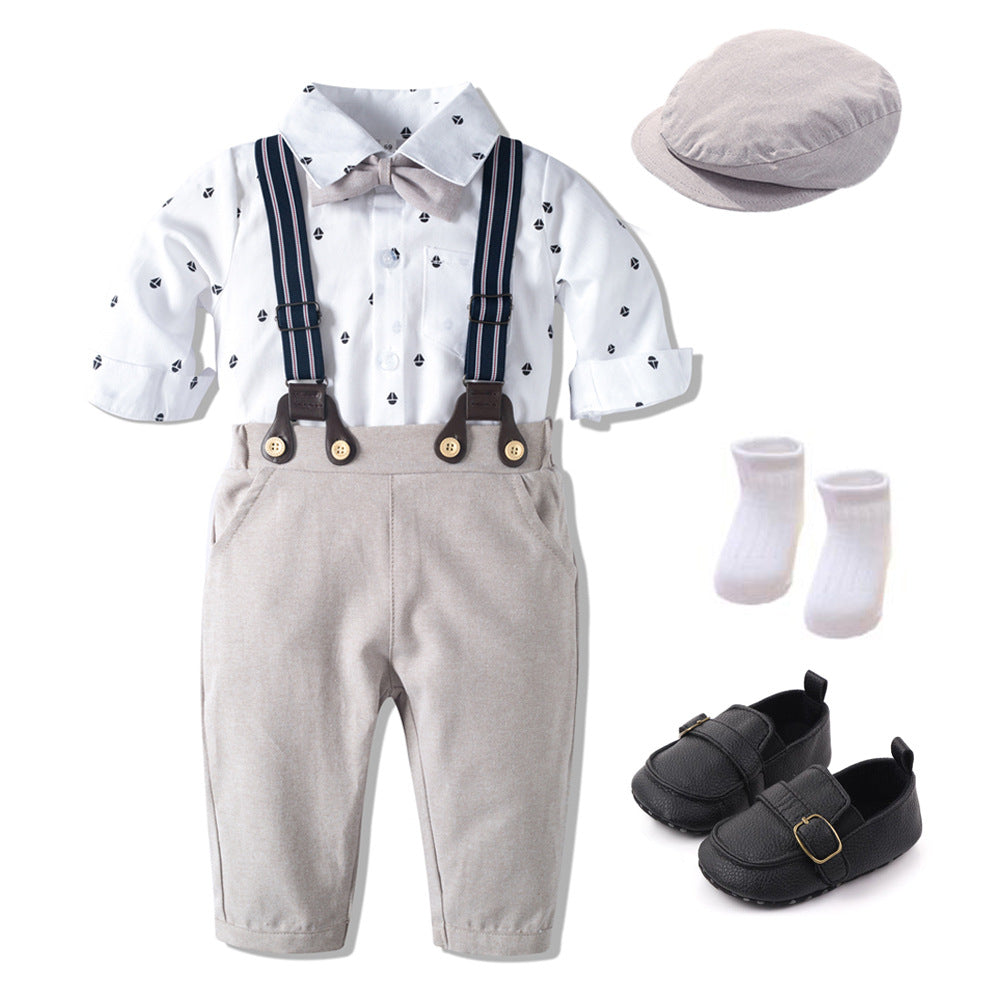 Shirt & Pant 5 Piece Suit Set - Little Giggles Galore