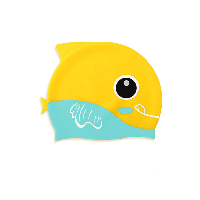 Fish or Shark Swim Cap - Little Giggles Galore