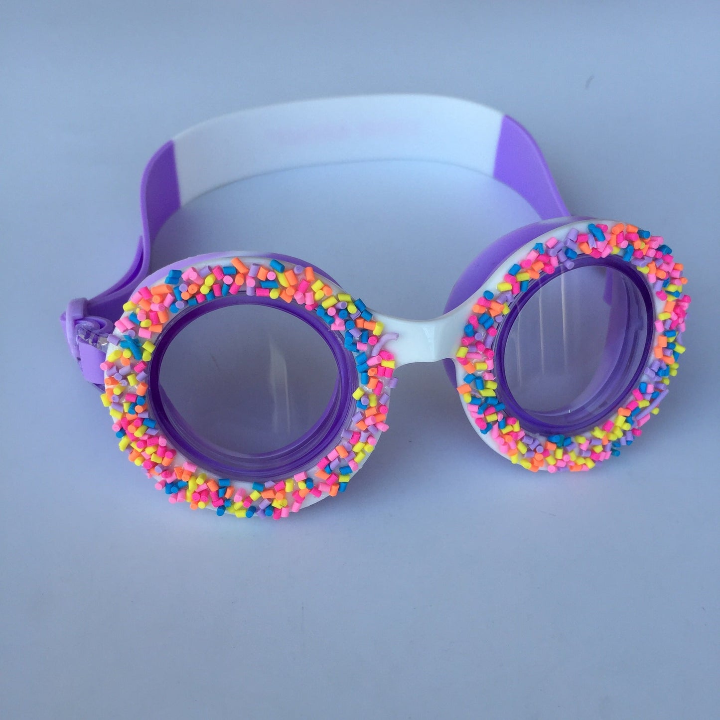 Purple Candy Sprinkles Goggles - Little Giggles Galore