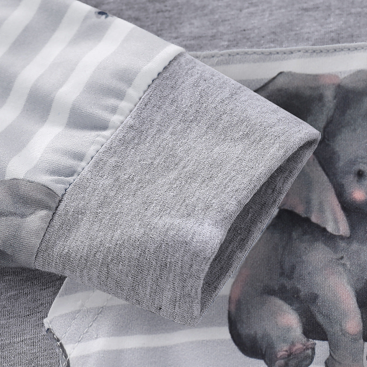 Baby Elephant Hoodie & Pant Outfit - Little Giggles Galore