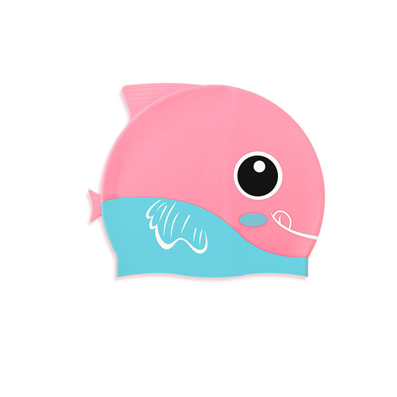 Fish or Shark Swim Cap - Little Giggles Galore