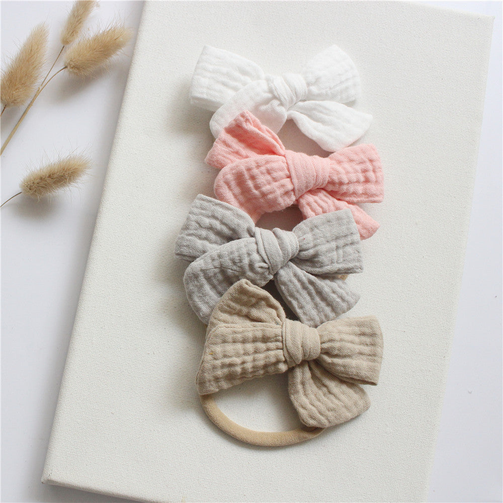 Butterfly Tie Headband Set - Little Giggles Galore