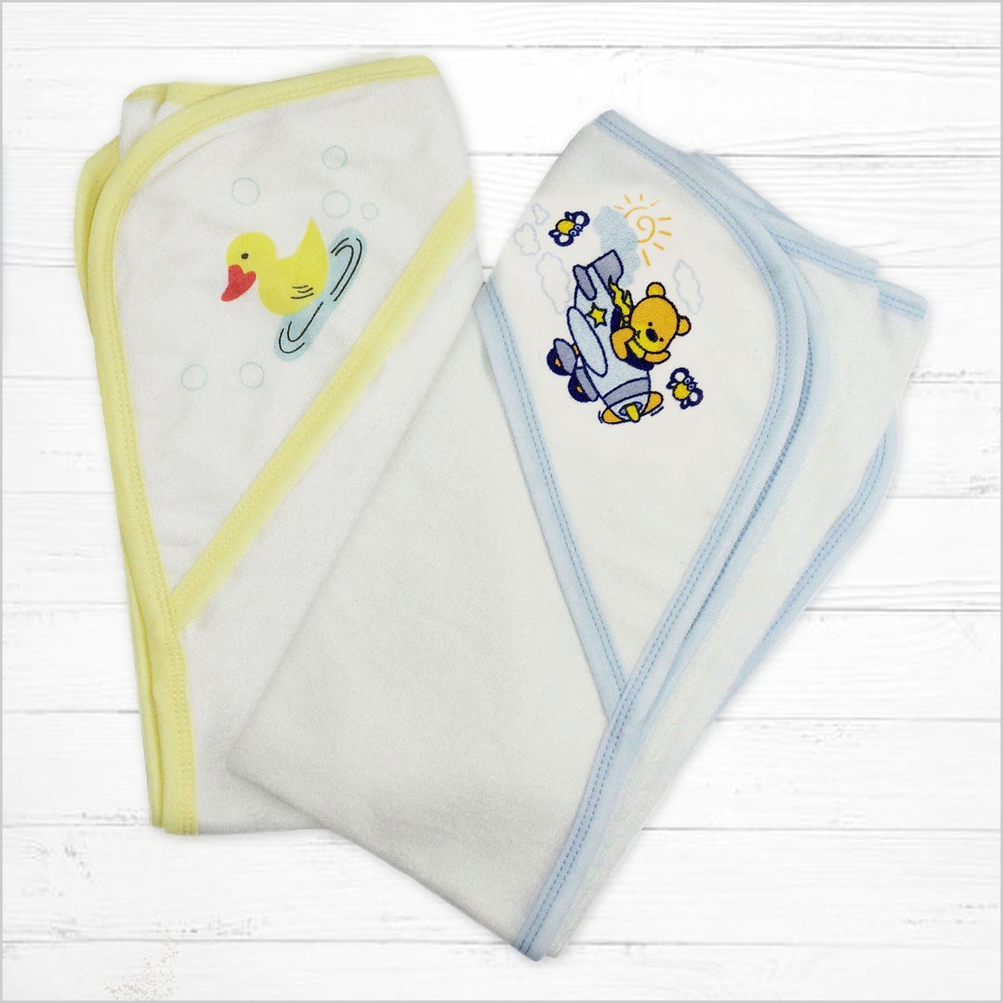 Boys Hooded Bath Towel Set - Little Giggles Galore