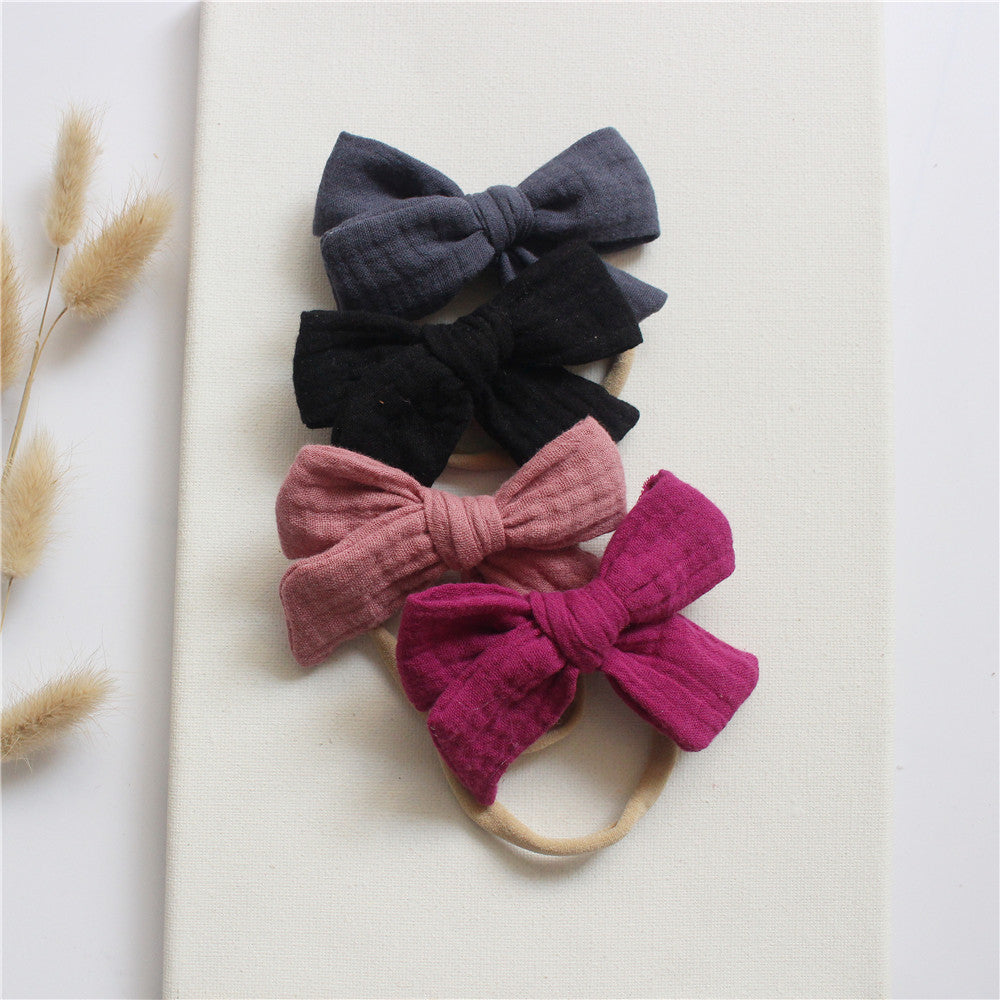 Butterfly Tie Headband Set - Little Giggles Galore
