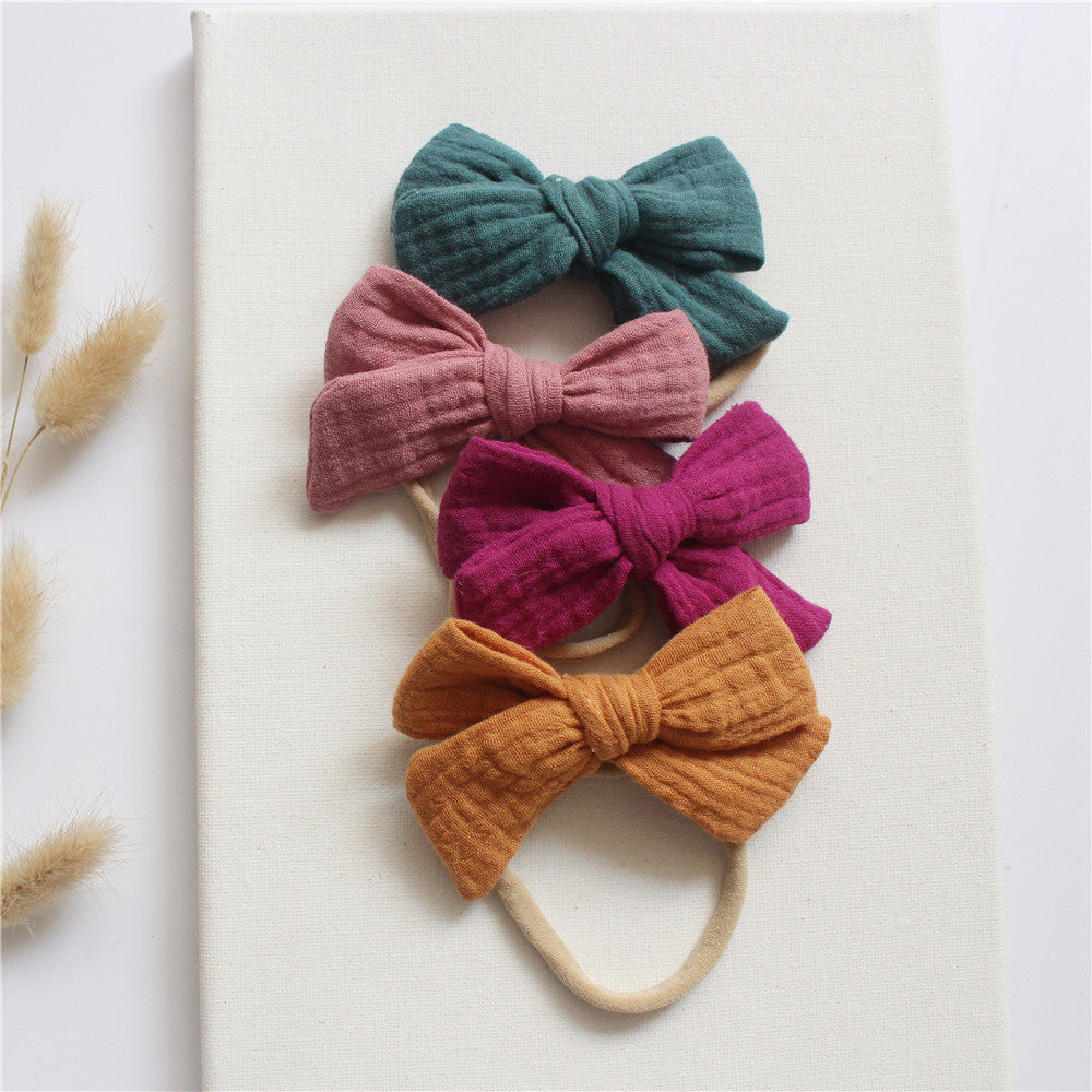 Butterfly Tie Headband Set - Little Giggles Galore