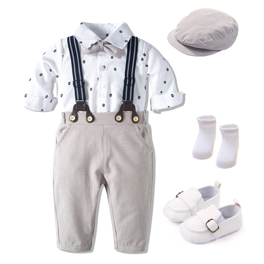 Shirt & Pant 5 Piece Suit Set - Little Giggles Galore