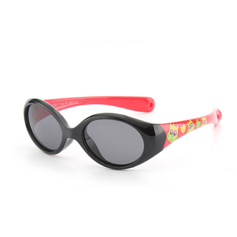 Black-Red Baby Sunglasses - Little Giggles Galore