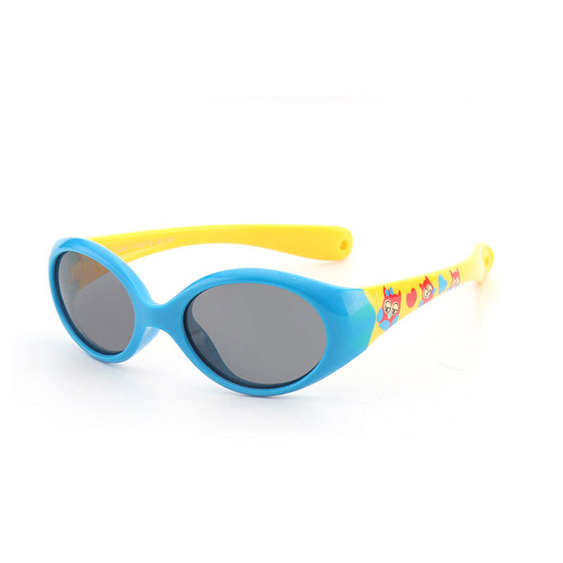 Blue-Yellow Baby Sunglasses - Little Giggles Galore