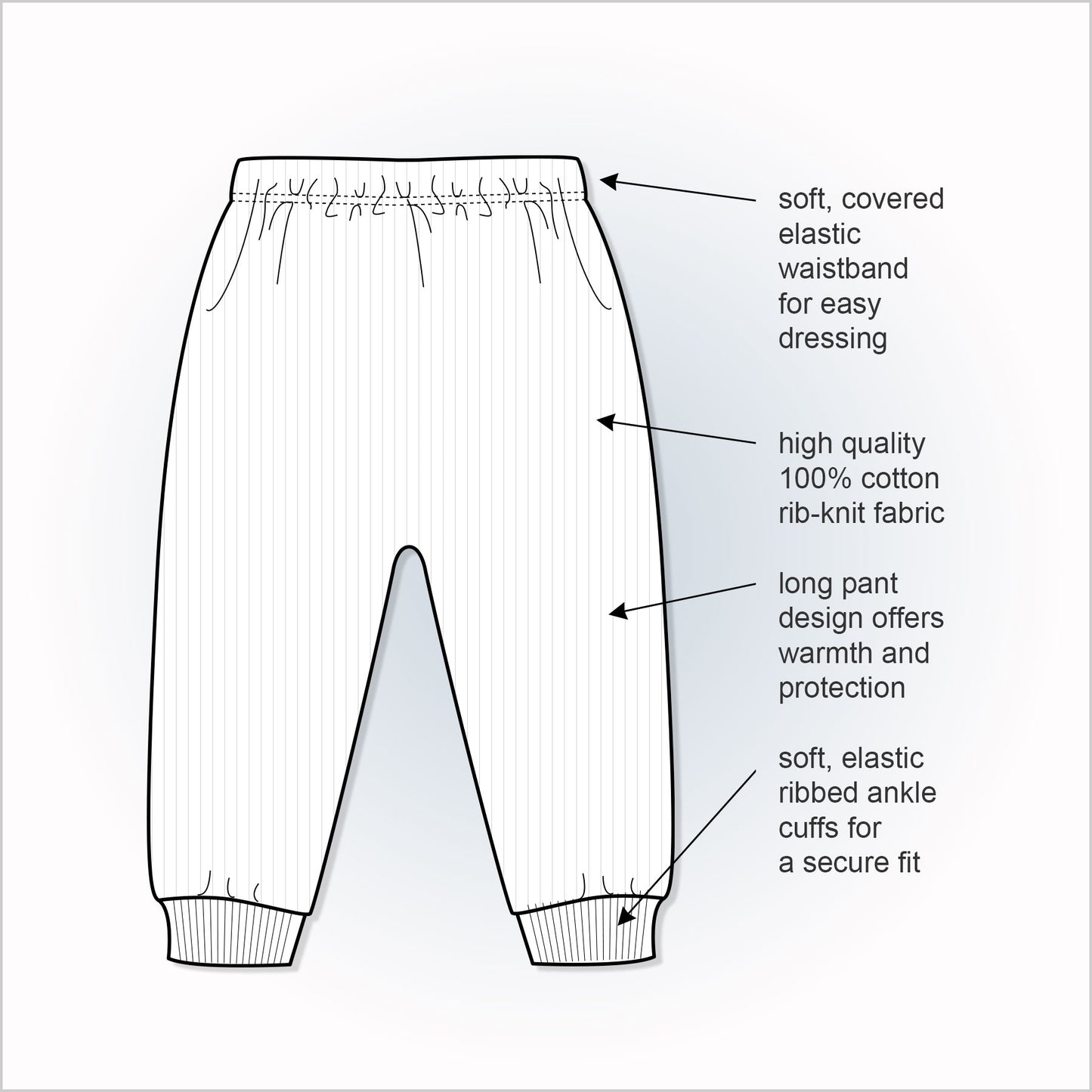 Blue Jogger Pants Pack - Little Giggles Galore