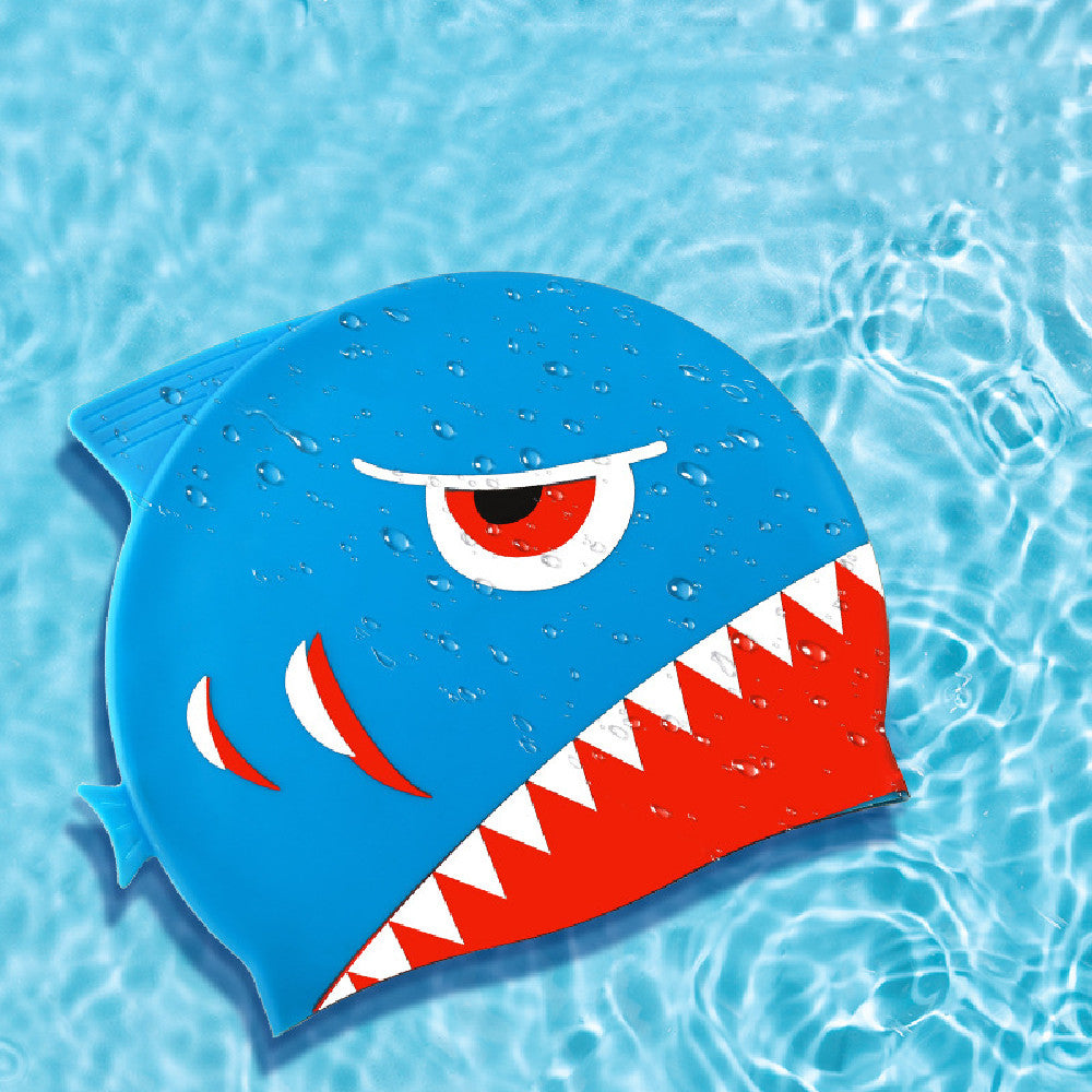 Fish or Shark Swim Cap - Little Giggles Galore
