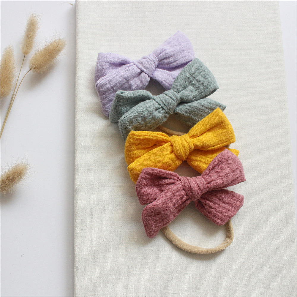 Butterfly Tie Headband Set - Little Giggles Galore