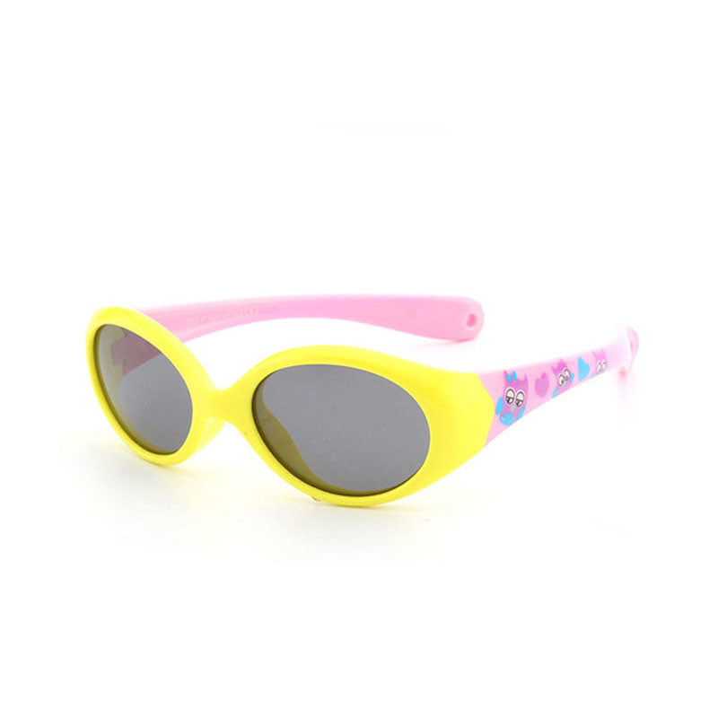 Yellow-Pink Baby Sunglasses - Little Giggles Galore