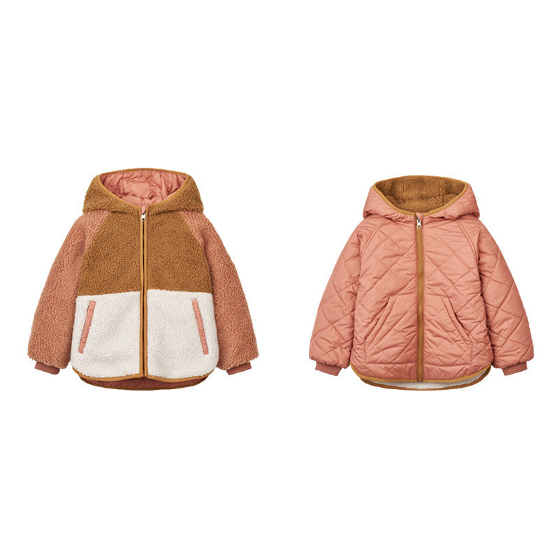 Reversible Hooded Coat