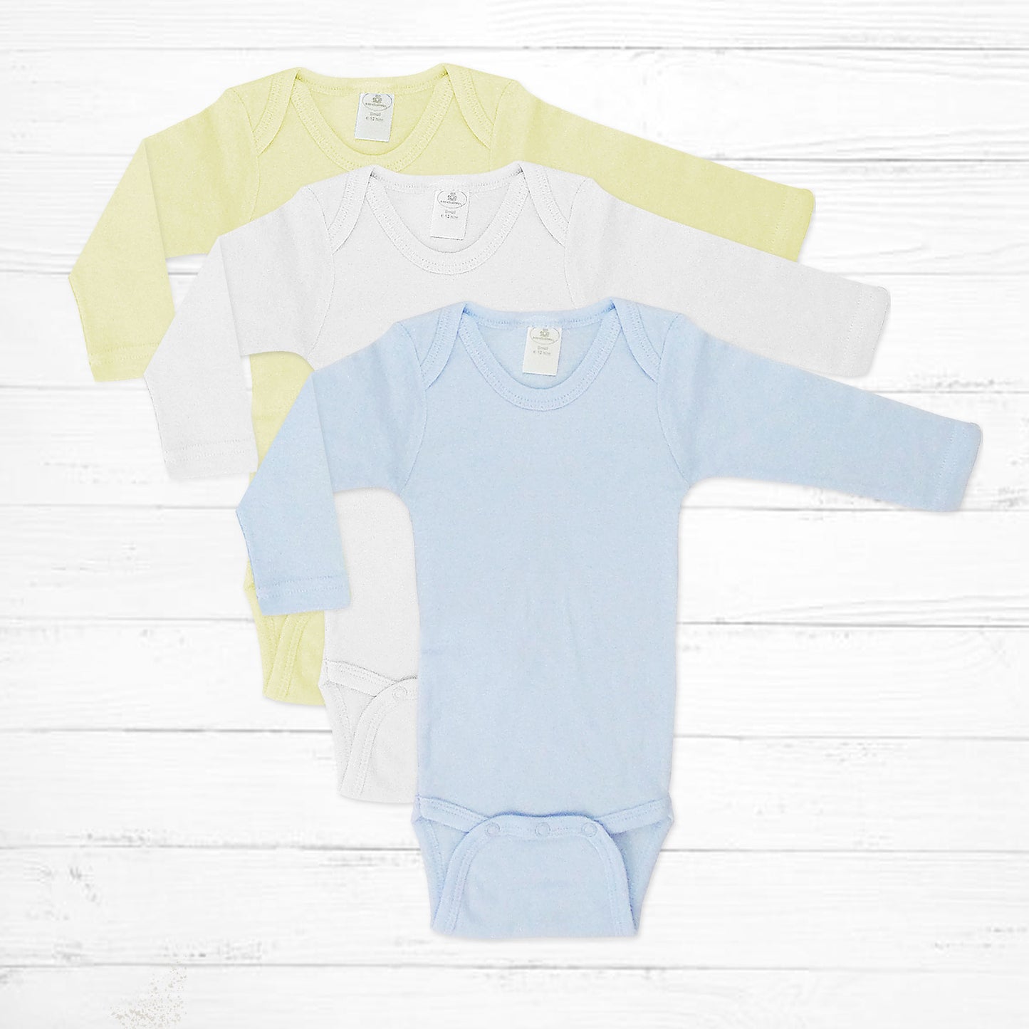 Boys Long Sleeve Bodysuit Pack - Little Giggles Galore