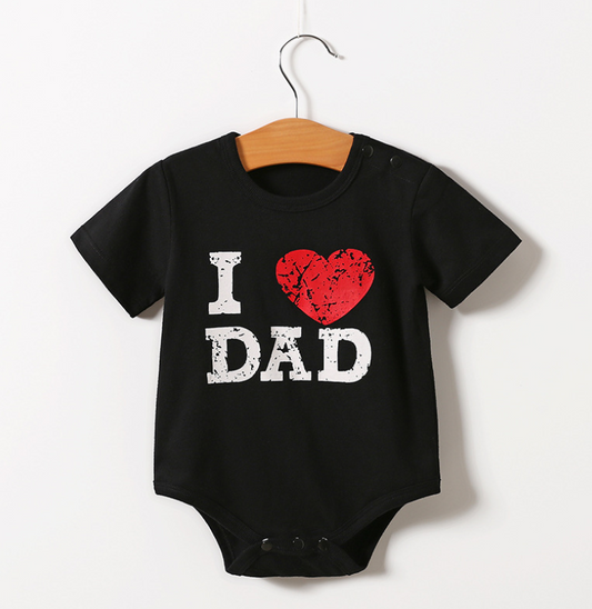 I Love Dad Bodysuit - Little Giggles Galore