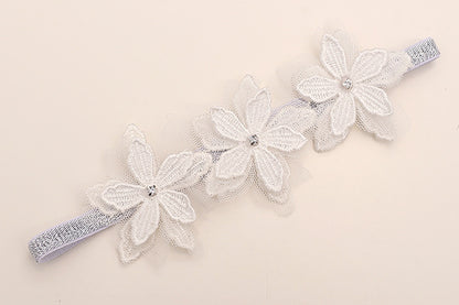 Baby flower hair band - Little Giggles Galore