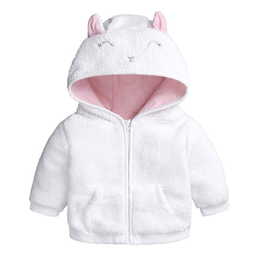 Hooded Jacket With Ears