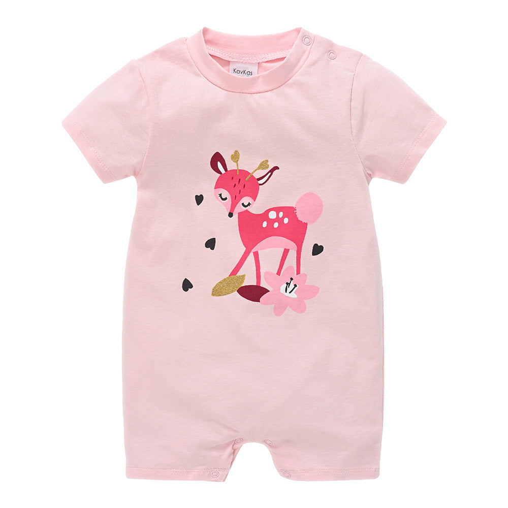 Fawn Animal Romper- Little Giggles Galore