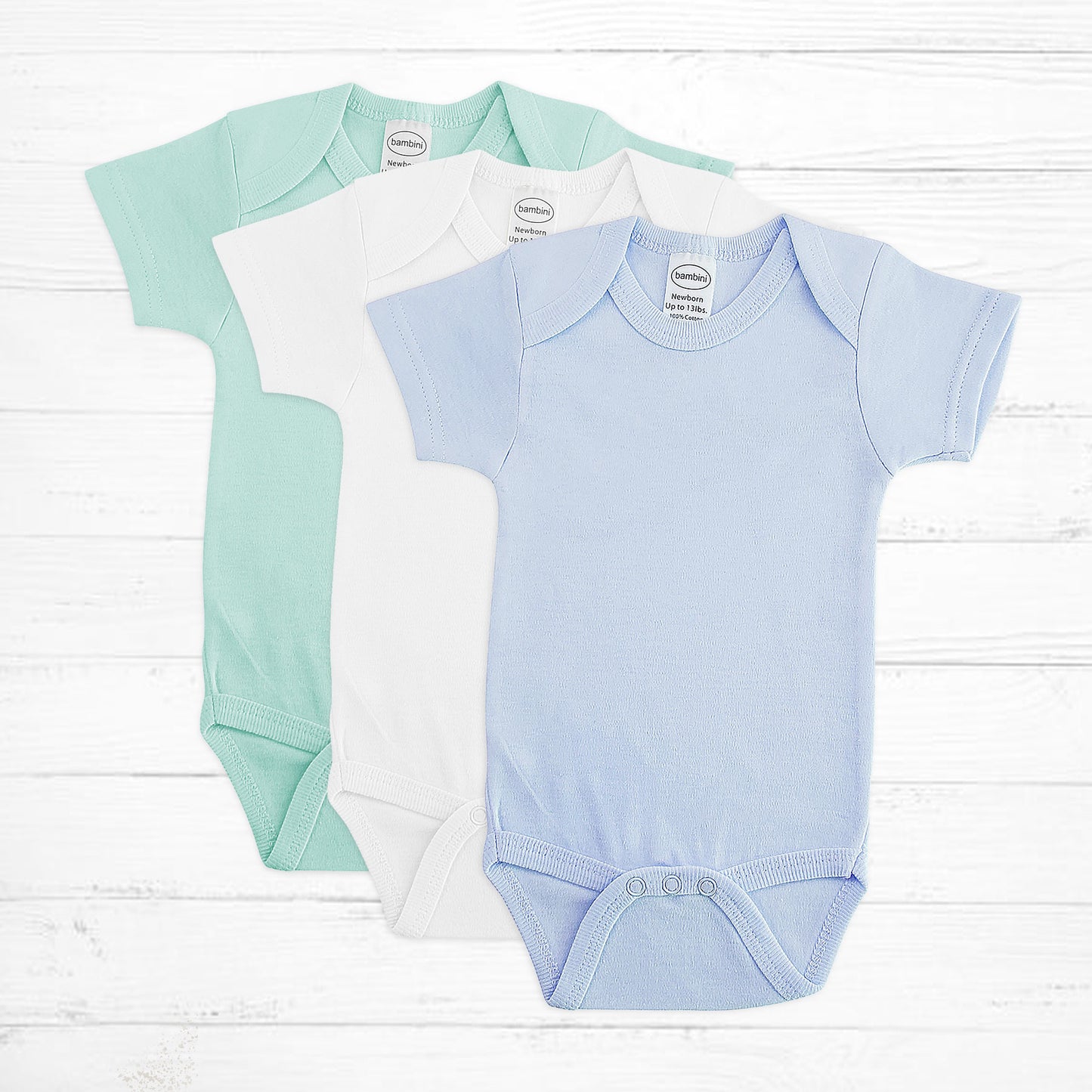 Boys Rib-Knit Bodysuit Pack - Little Giggles Galore