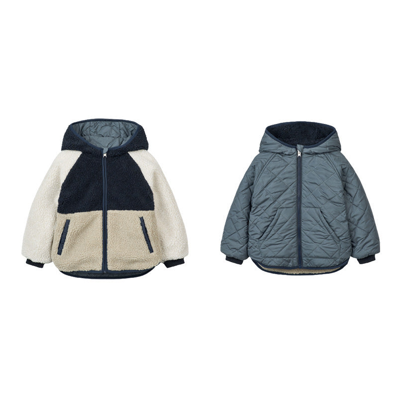 Reversible Hooded Coat