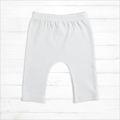 White Cotton Pant - Little Giggles Galore