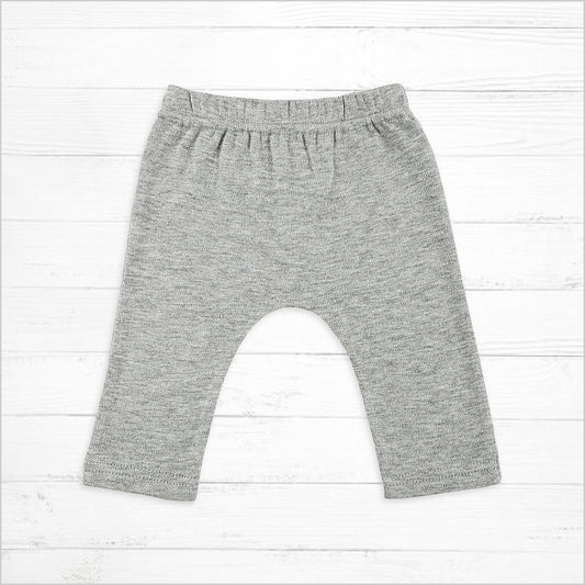 Grey Cotton Pant - Little Giggles Galore