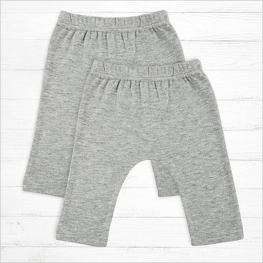 Grey Cotton Pants Pack - Little Giggles Galore