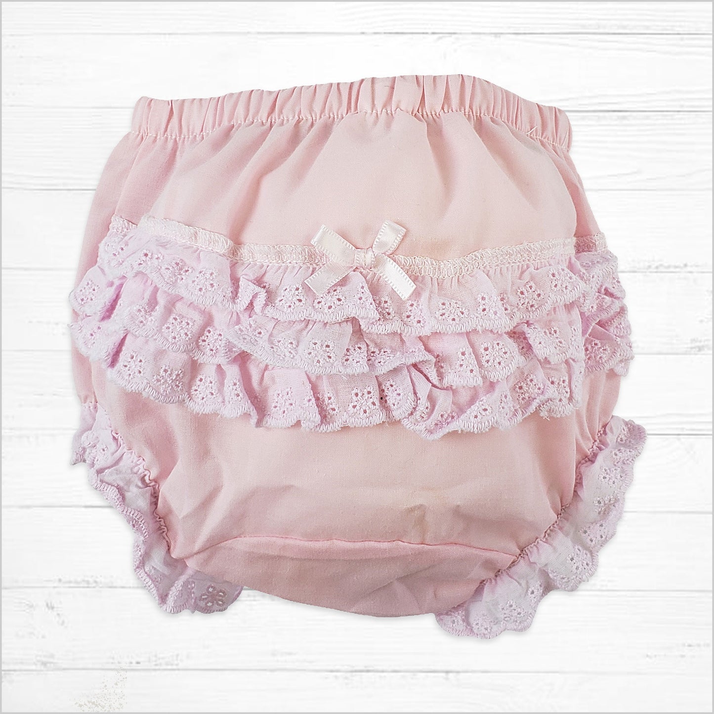 Fancy Pink Diaper Cover - Little Giggles Galore